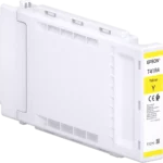 De Epson Singlepack UltraChrome XD2 T41R440 Yellow 110ml is een pigmentgebaseerde gele inktcartridge van 110 ml, ideaal voor scherpe en