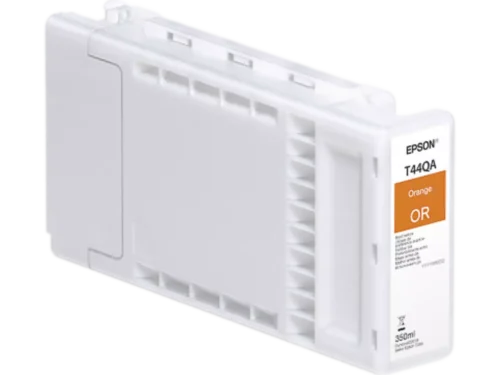 De Epson Singlepack Orange T44QA40 UltraChrome PRO 12 350ml biedt heldere oranje inkt in een handige enkele verpakking van 350
