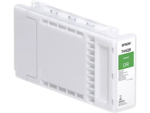 De Epson Singlepack Green T44QB40 UltraChrome PRO 12 350ml is een enkele verpakking met 350 ml grijze inkt, ideaal voor