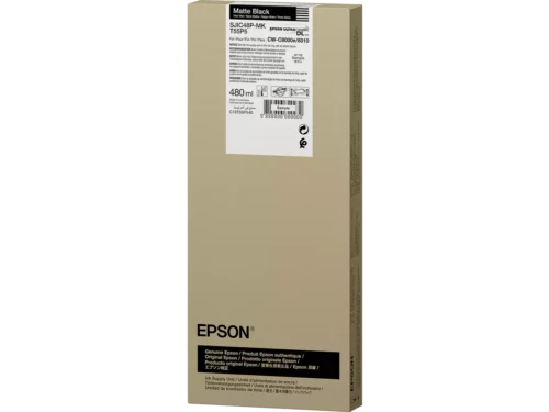 De Epson SJIC48P-MK is een zwarte inkjetcartridge met normaal rendement en een inhoud van 480 ml, ideaal voor betrouwbare afdrukken