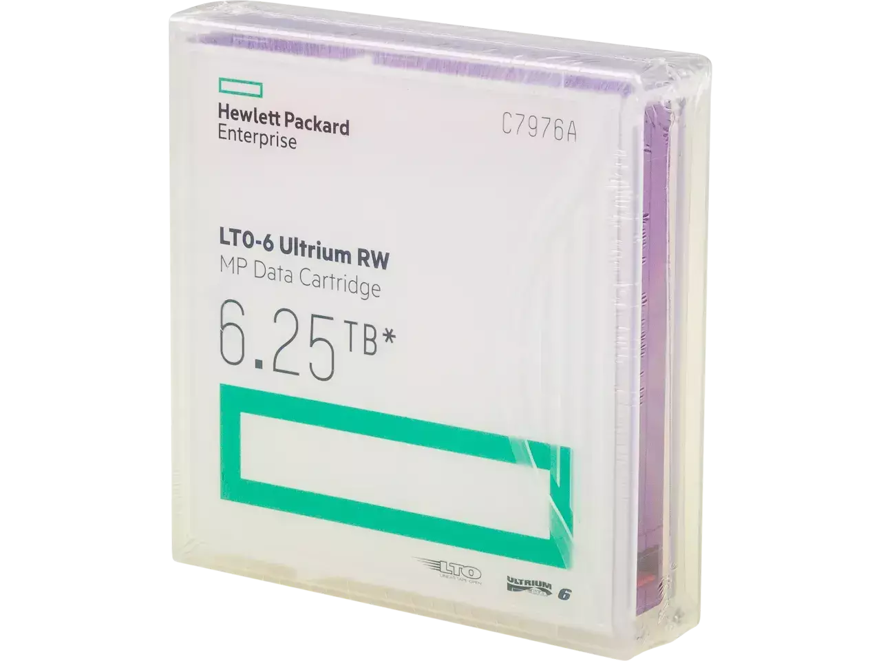HP LTO6 2.5/6.25TB C7976A DC Ultrium 6 HP LTO6 2.5/6.25TB C7976A DC Ultrium 6, Voor Printer: Geen Printers