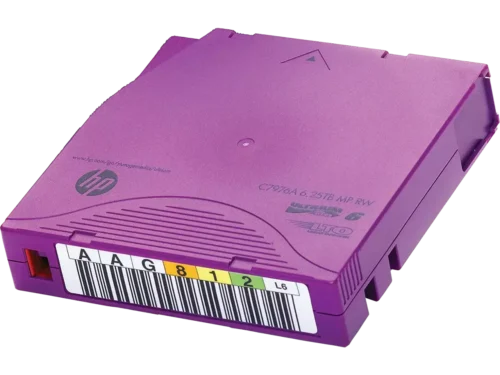 HP LTO6 2.5/6.25TB (20) LABEL FIX C7976AN DC Ultrium 6, Voor Printer: Geen Printers