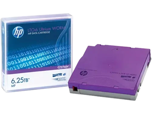 HP LTO6 2.5/5.25TB MP WORM C7976W DC Ultrium 6, Voor Printer: Geen Printers