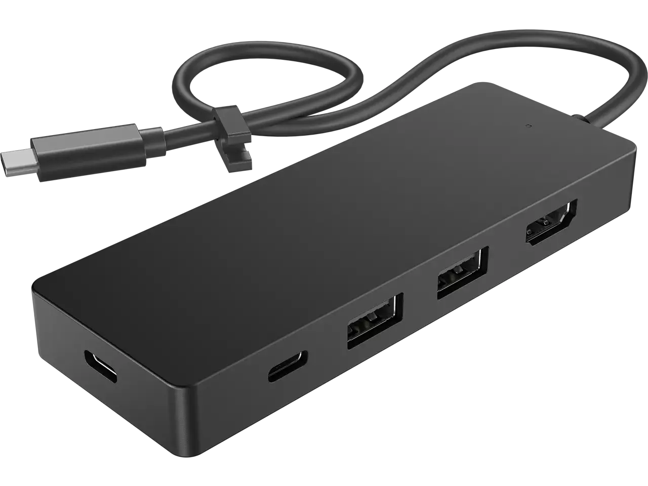 415025440037.webp 86T46AA#ABB HP Travel Hub USB-C zwart G3 EMEA - Afbeelding 1