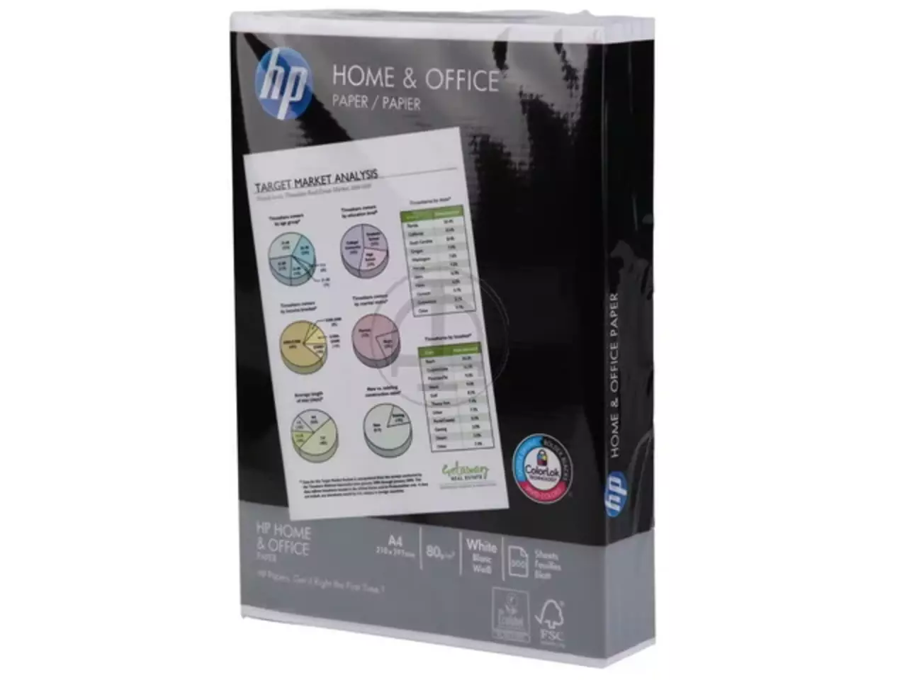 800025440038.webp 2100004994 HP Home+Office Kopieerpapier A4 500vel wit CHP150 80gr - Afbeelding 1