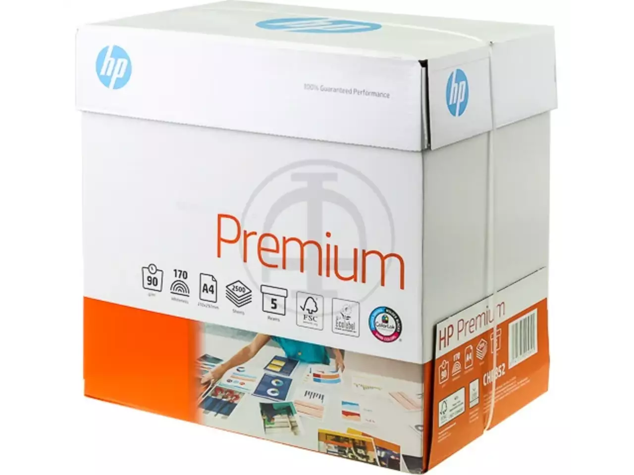 800025440055.webp 2100004870 HP Premium Kopieerpapier A4 500vel wit CHP852 90gr - Afbeelding 1