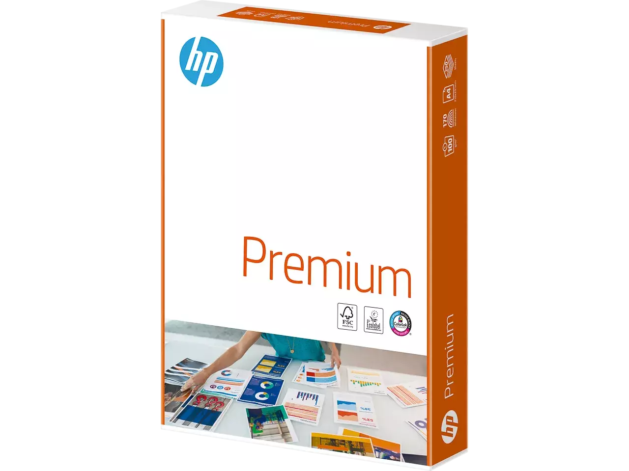 800850440089.webp 2100004873 HP Premium Kopieerpapier A4 250vel wit CHP855 100gr - Afbeelding 1