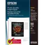 C13S041061 EPSON Fotopapier A4 (210x297mm) 100vel wit 104gr mat