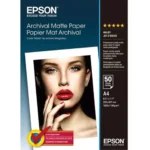 C13S041342 EPSON Fotopapier A4 (210x297mm) 50vel wit 192gr mat