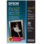 C13S041926 EPSON Fotopapier 10x15cm 20 vel wit ultra 300gr Hoogglans