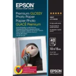 C13S042153 EPSON Fotopapier 10x15cm 40 vel wit 255gr glossy