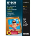 C13S042547 EPSON Fotopapier 10x15cm 50 vel wit 200gr glossy