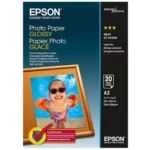 C13S042536 EPSON Fotopapier A3 (297x420mm) 20vel wit 200gr glossy