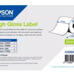 7113752 EPSON Etiketrol 51mm 33meter wit Hoogglans