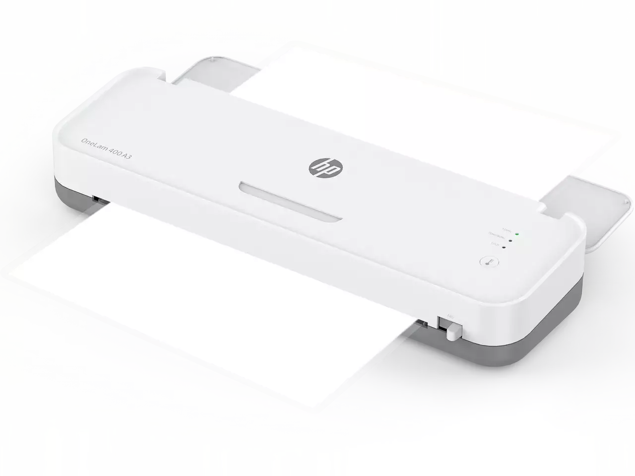 908025440002.webp 3161 HP OneLam Lamineerapparaat A3 warm/koud 400mm/min. 2-4min. 330mm 240 V - Afbeelding 1