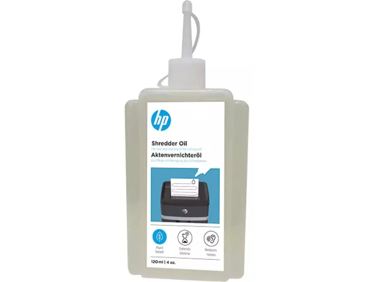 912025440007.webp HP CROSS CUT SHREDDER OIL 9131 120ml bottle - Afbeelding 1