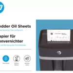HP SHREDDER OIL-SHEETS A5 9133 12sheets