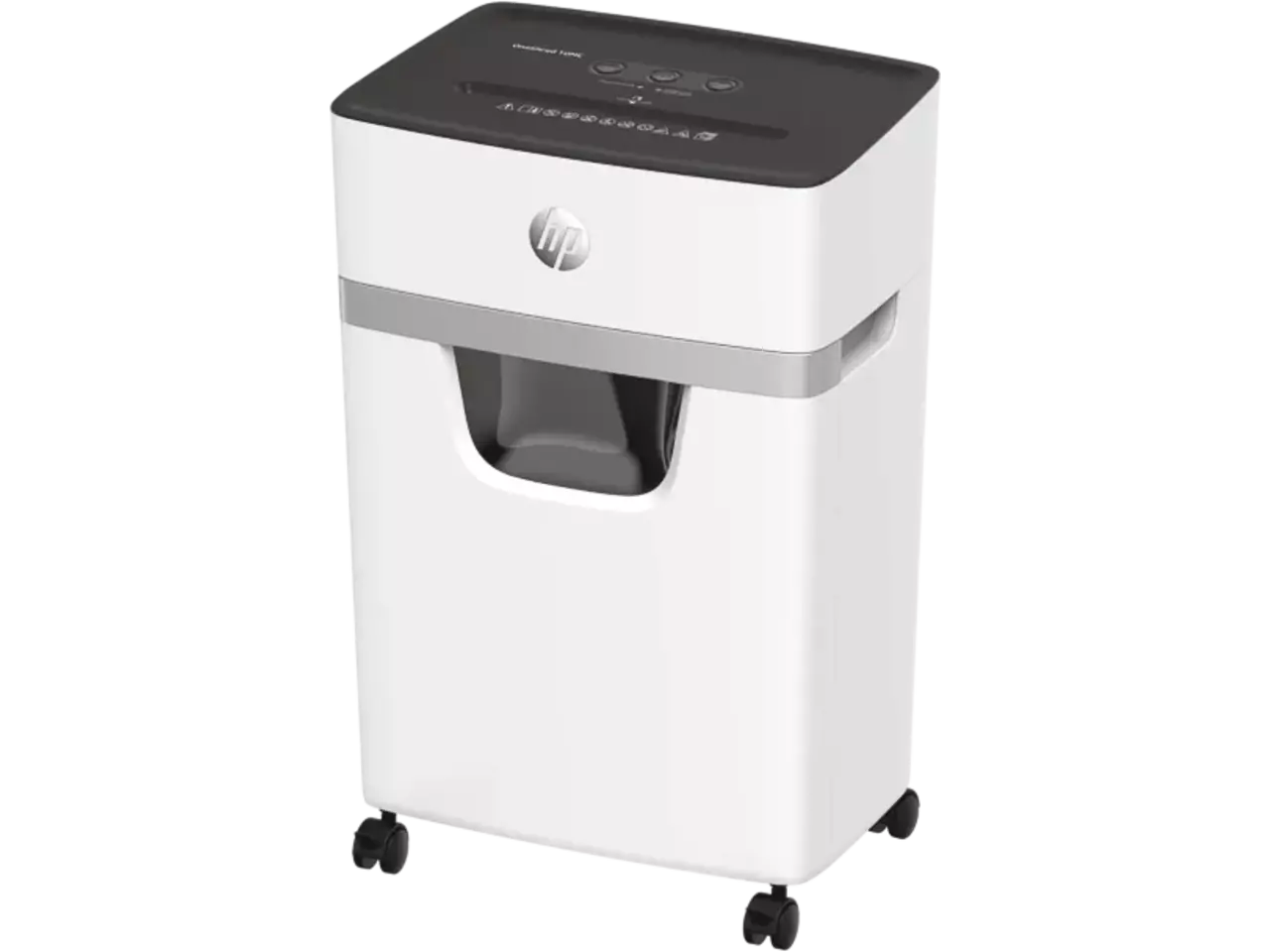 912025440013.webp 2804 HP Oneshred 10MC Shredder A4 2x15mm micro 10 vellen P-5 wit - Afbeelding 1