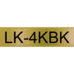 C53S654001 EPSON LK4KBK Labeltape 12mm zwart goud 5 meter satin