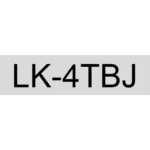 C53S672065 EPSON LK4TBJ Labeltape 12mm transparant zwart 8 meter mat