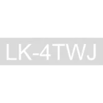 C53S672068 EPSON LK4TWJ Labeltape 12mm transparant wit 8 meter mat