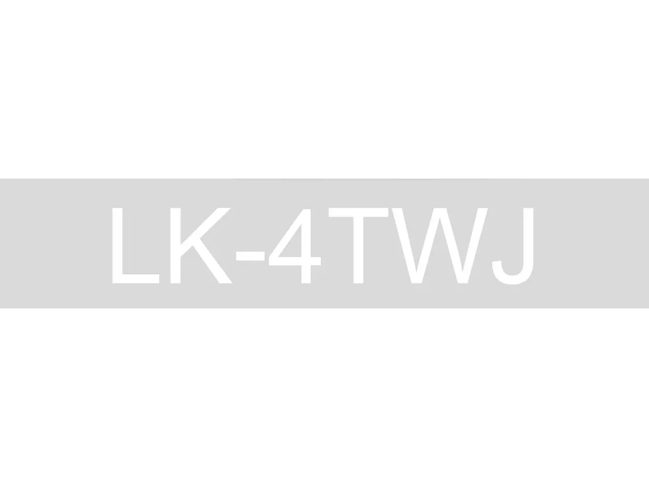 914015440095.webp C53S672068 EPSON LK4TWJ Labeltape 12mm transparant wit 8 meter mat - Afbeelding 1