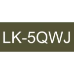 C53S672089 EPSON LK5QWJ Labeltape 18mm kaki wit 8 meter mat