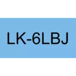 C53S672082 EPSON LK6LBJ Labeltape 24mm blauw zwart 8 meter mat
