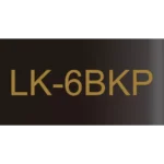 C53S672096 EPSON LK6BKP Labeltape 24mm zwart goud 9 meter metallic
