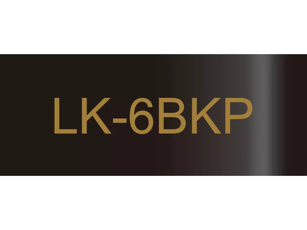 914015440124.webp C53S672096 EPSON LK6BKP Labeltape 24mm zwart goud 9 meter metallic - Afbeelding 1